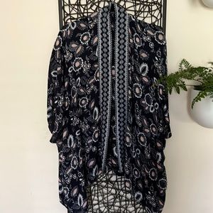 Navy cover up by Loft
